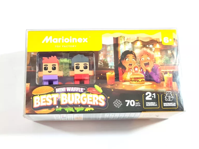 MARIOINEX MINI WAFFLE BEST BURGERS