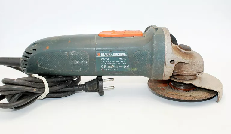 SZLIFIERKA KĄTOWA BLACK&DECKER KG75 115MM 750W