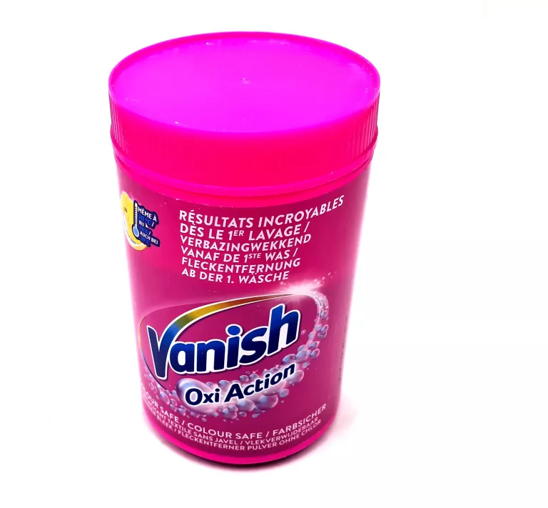 VANISH ODPLAMIACZ DO KOLOROWYCH UBRAŃ - 600G