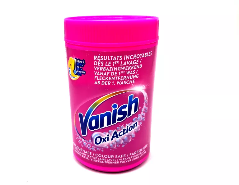 VANISH ODPLAMIACZ DO KOLOROWYCH UBRAŃ - 600G