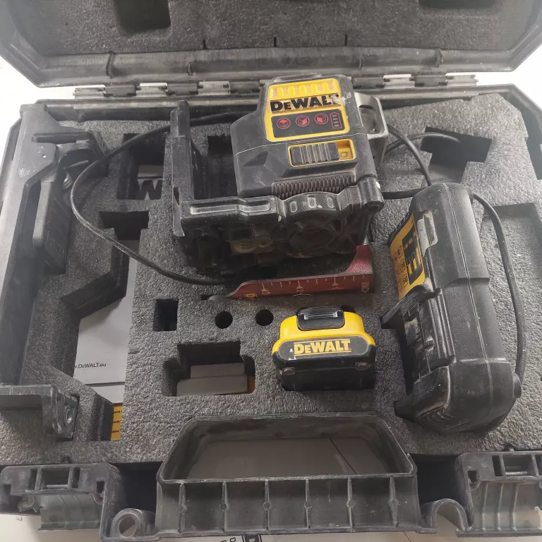LASER KRZYŻOWY DEWALT DCE089R SUPER ZESTAW