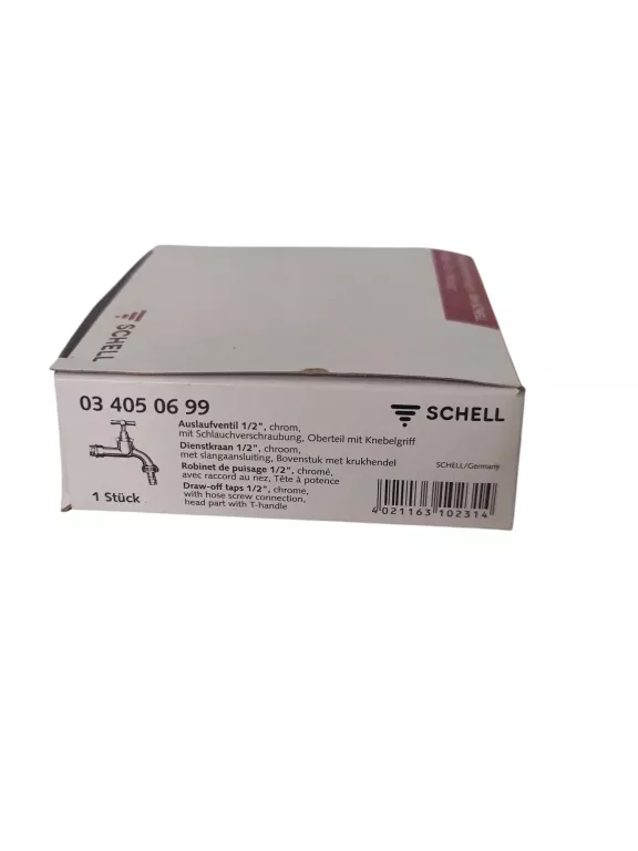 SCHELL ZAWÓR CZERPALNY 1/2"