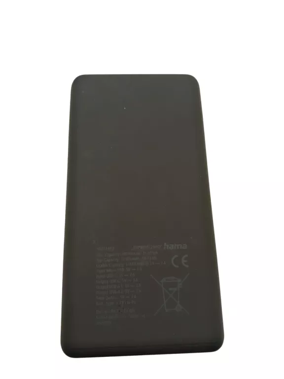 POWERBANK HAMA SUPREME 20 SZARY 20000MAH