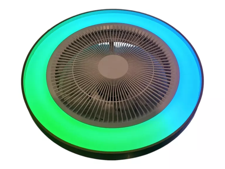PLAFON LED Z WENTYLATOREM, GŁOŚNIKIEM BLUETOOTH I RGBW