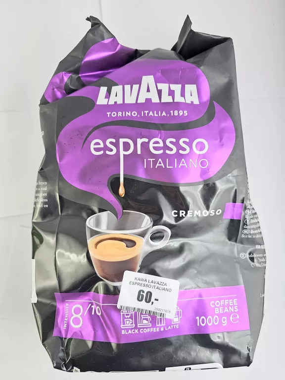 KAWA LAVAZZA ESPRESSO ITALIANO CREMOSO 1KG