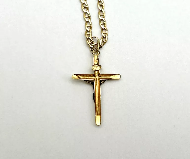 zloty-lancuszek-z-krzyzykiem-585-971g-58cm-dlugosc-calkowita-58