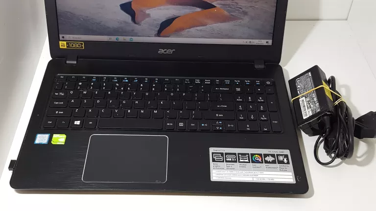 LAPTOP ACER ASPIRE F 15 W10/128GB/4GB/I5 ZASILACZ MYSZKA