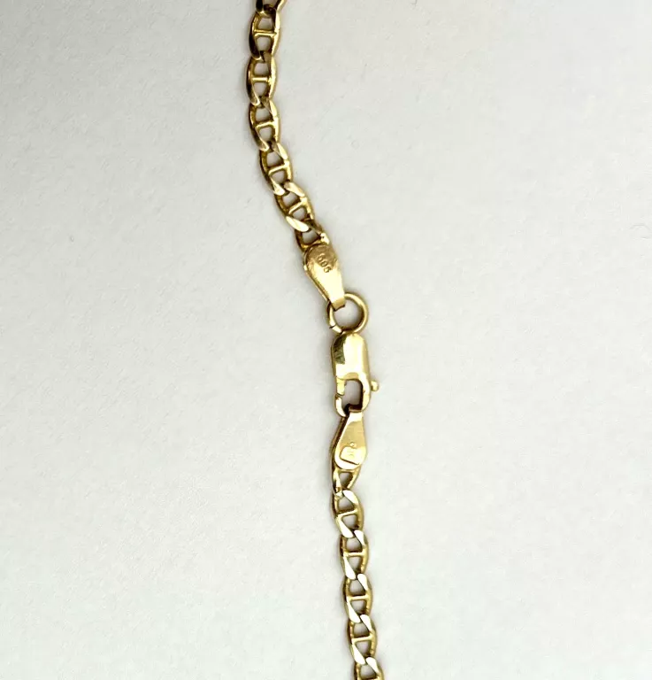 ZŁOTY ŁAŃCUSZEK Z KRZYŻYKIEM 585 9,71G 58CM