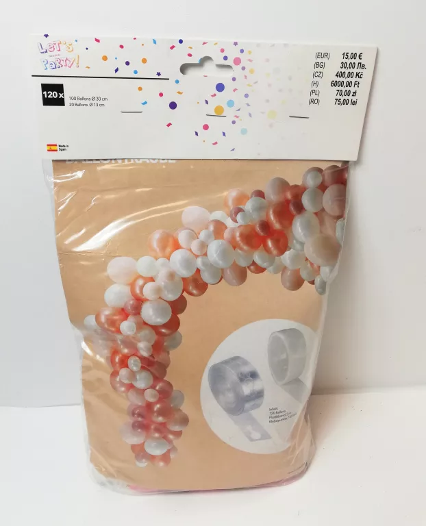 BALONY TEDI 120 SZTUK