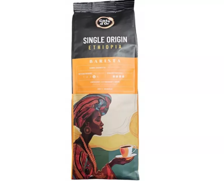 PALONA CAFE D'OR ETIOPIA SIDAMO 100% ARABICA 500 G   8595014602125