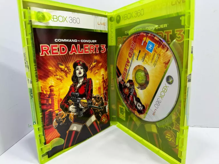 XBOX 360 COMMAND & CONQUER RED ALERT 3 GRA X360