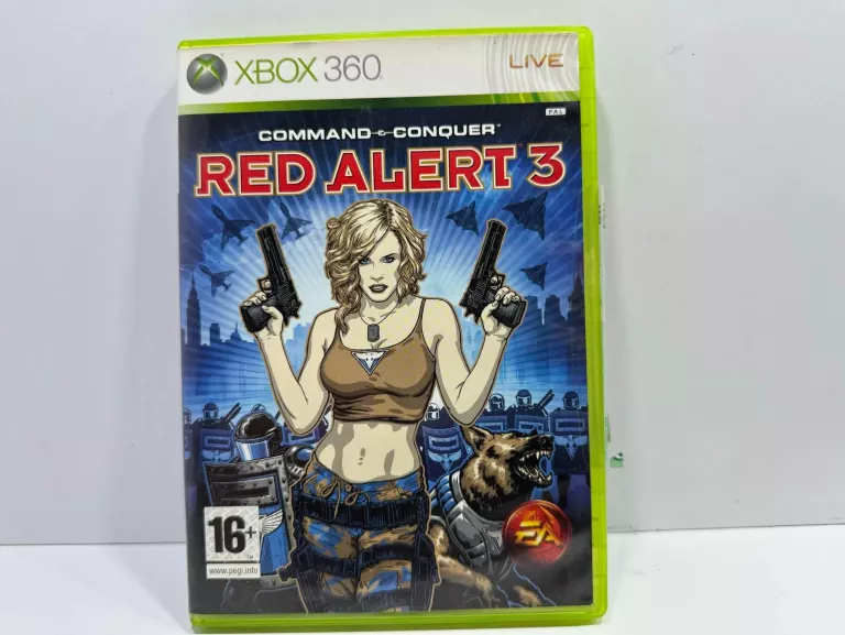 XBOX 360 COMMAND & CONQUER RED ALERT 3 GRA X360