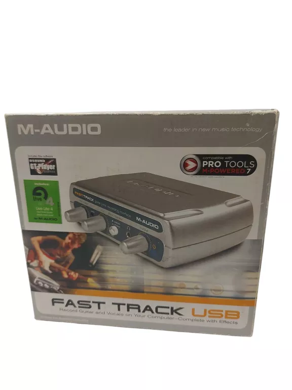 M-AUDIO FAST TRACK JAN-13