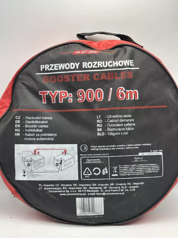 KABLE ROZRUCHOWE TYP 900 / 6M