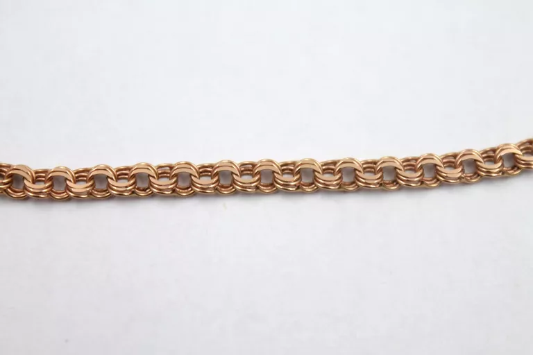 ŚLICZNY ZŁOTY ŁAŃCUSZEK -585- 50CM
