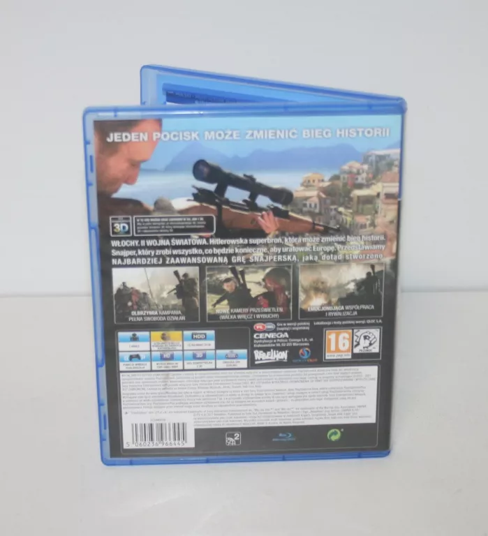 GRA PS4 SNIPER ELITE 4