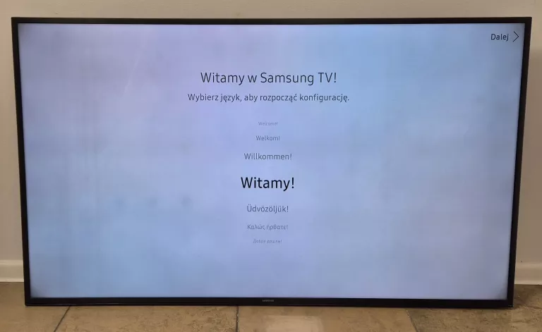 TELEWIZOR SAMSUNG 58'' UHD 4K SMART TV UE58MU6122K