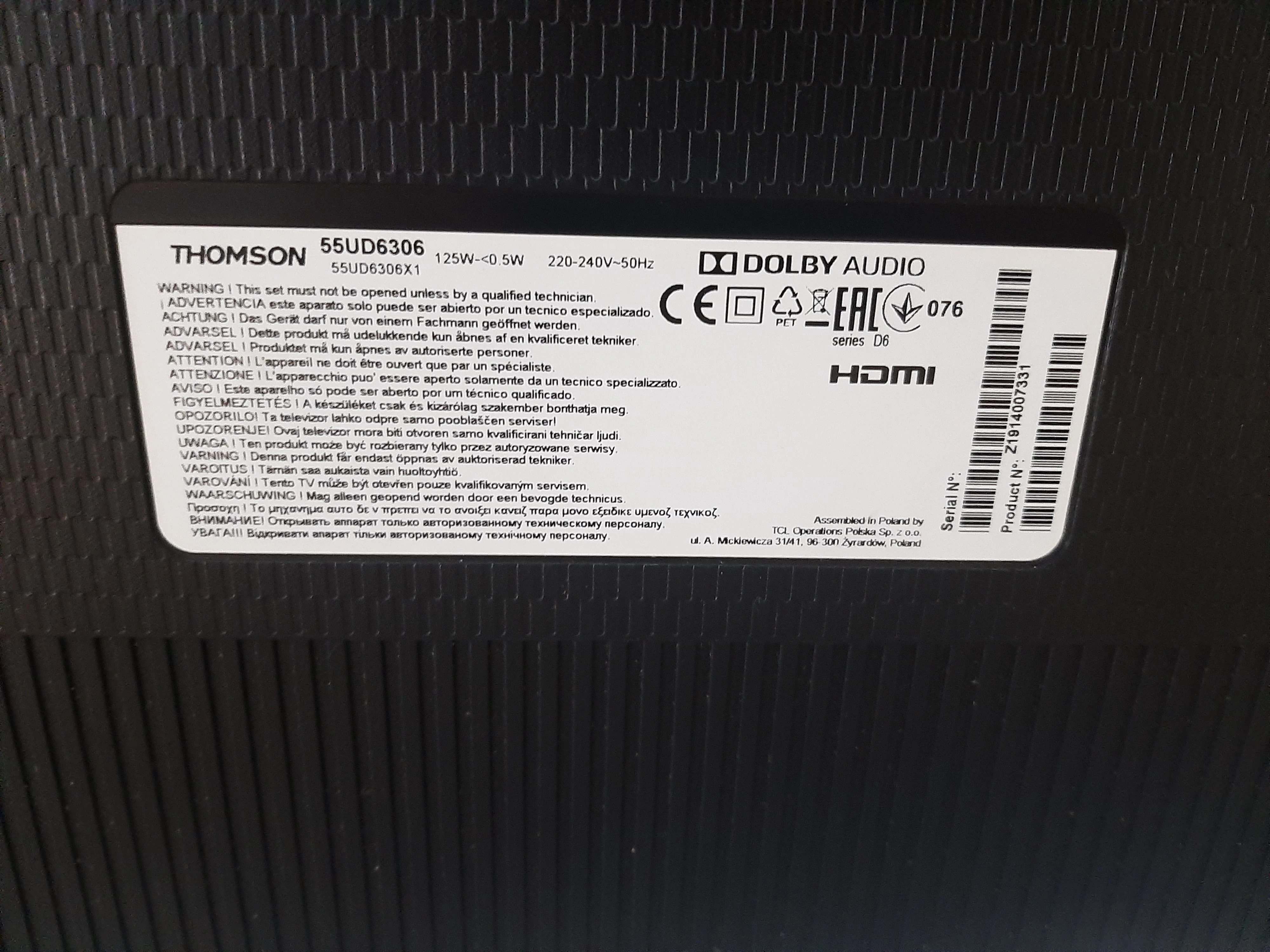 telewizor-thomson-55ud6306-4k-ultra-hd-smart-tv-ean-gtin-5901292511425