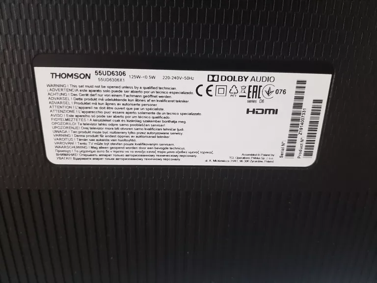telewizor-thomson-55ud6306-4k-ultra-hd-smart-tv-ean-gtin-5901292511425