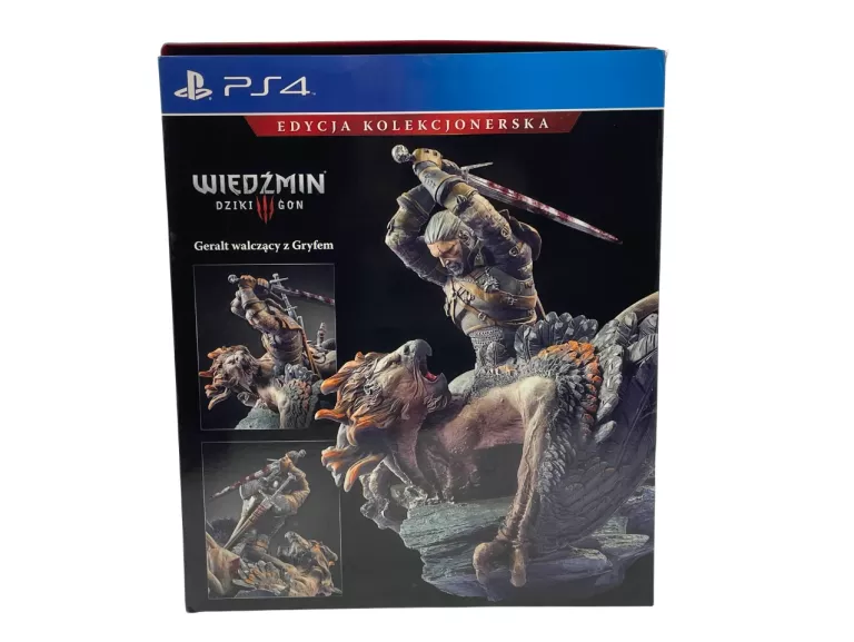 GRA WIEDŹMIN 3: DZIKI GON GERALT WALCZĄCY Z GRYFEM PS4