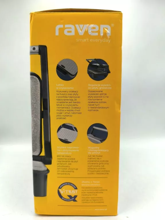 GRILL ELEKTRYCZNY RAVEN EGE003X