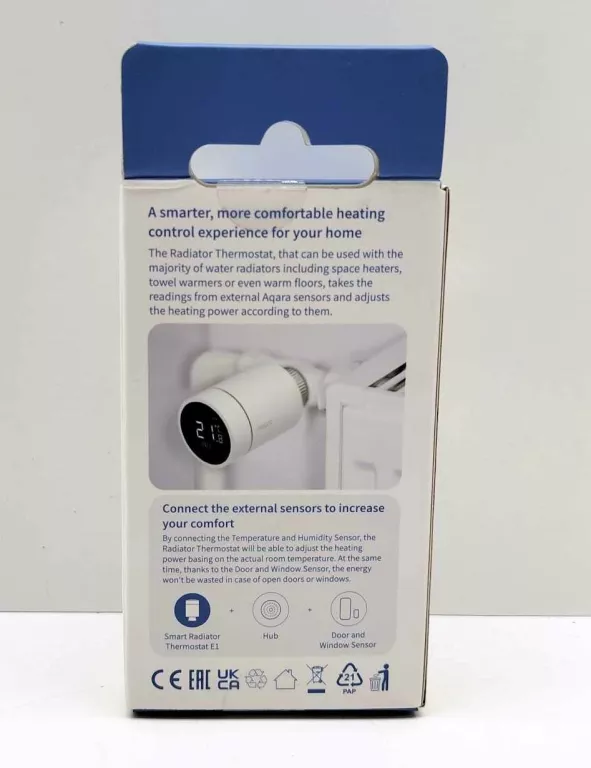 TERMOSTAT AQARA THERMOSTAT E1 ZIGBEE