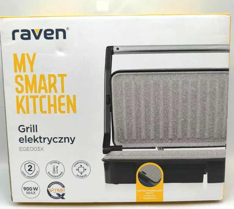 GRILL ELEKTRYCZNY RAVEN EGE003X