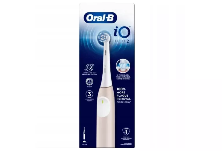 WYBITNA SZCZOTECZKA ELEKTRYCZNA BRAUN ORAL-B IO SERIES 2 KOMPLET IDEALNA