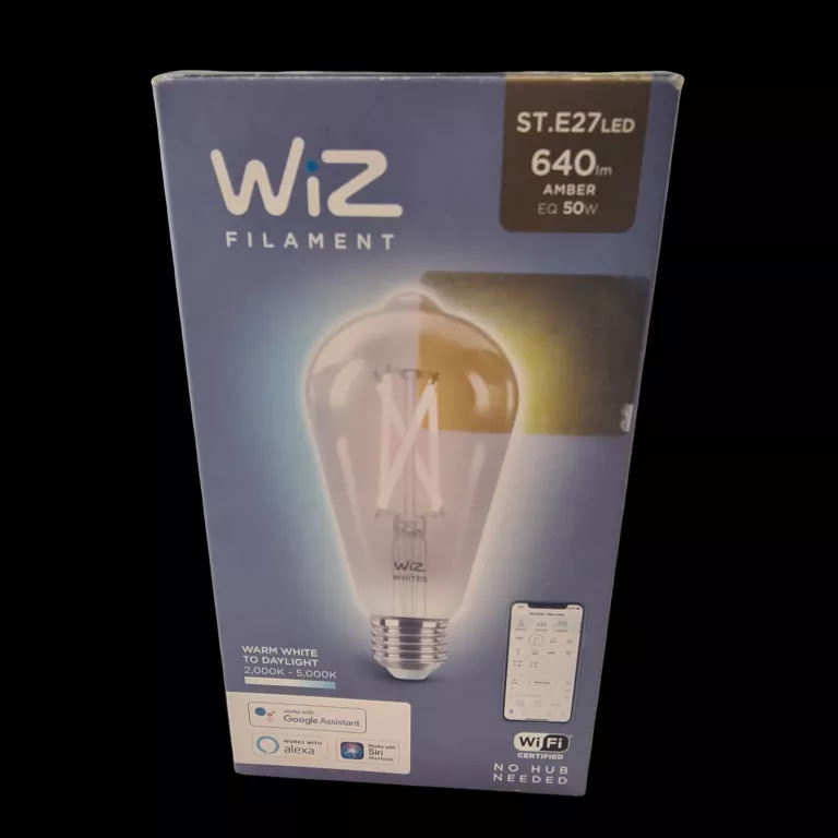 ŻARÓWKA WIZ FILAMENT ST.E27 LED @WARTO!!!
