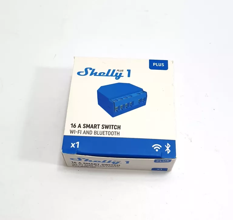 SHELLY PLUS 1 WIFI INTELIGENTNY PRZEKAŹNIK - 240V 16A