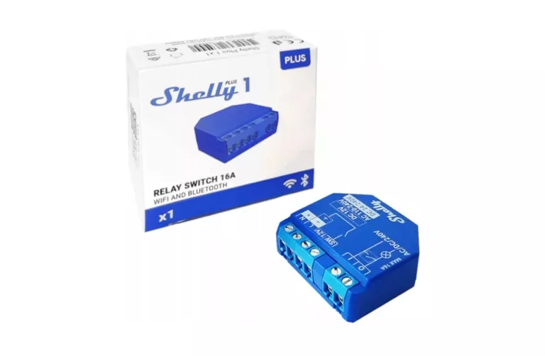 SHELLY PLUS 1 WIFI INTELIGENTNY PRZEKAŹNIK - 240V 16A