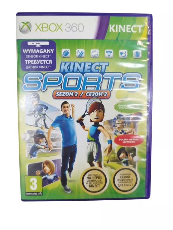 GRA XBOX 360 KINECT SPORTS SEZON 2