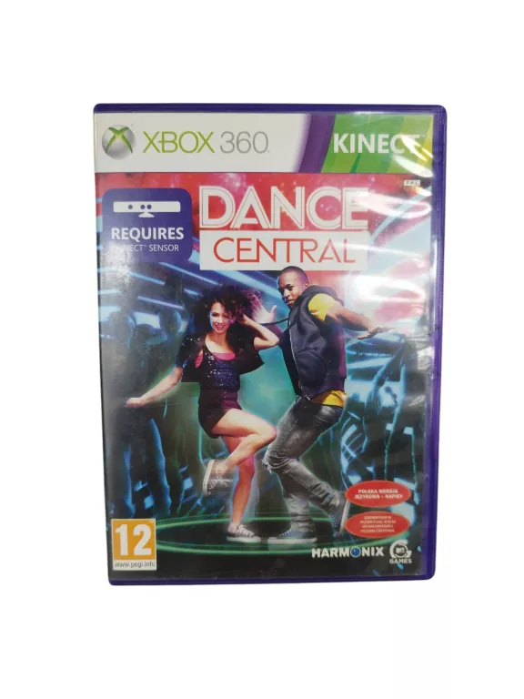 GRA XBOX 360 KINECT DANCE CENTRAL