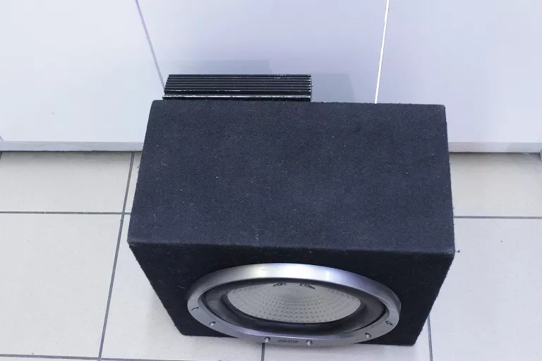 SOBWOOFER SAM. SONY XPLOD 2000W + WZMACNIACZ SPECTRON SPA4150