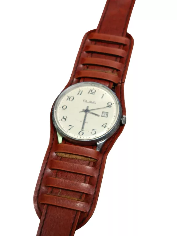 STARY MECHANICZNY ZEGAREK SLAVA 21 JEWELS