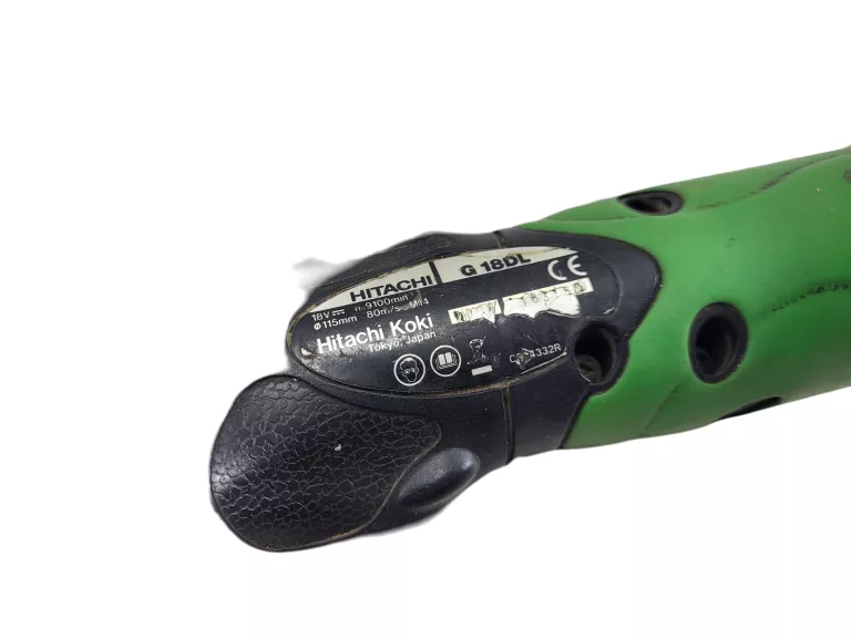 SZLIFIERKA KĄTOWA HITACHI G18DL AKUMULATOR 3.0AH ŁADOWARKA