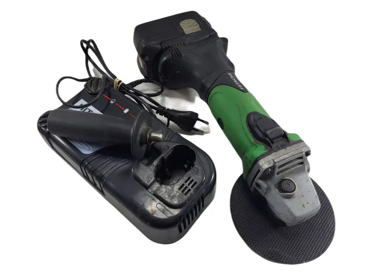 SZLIFIERKA KĄTOWA HITACHI G18DL AKUMULATOR 3.0AH ŁADOWARKA