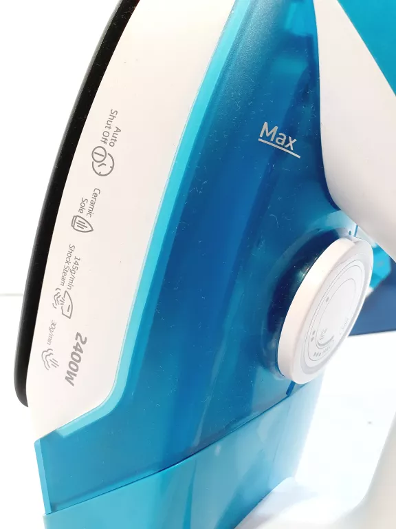 ŻELAZKO PAROWE BEKO SIM3124D 2400W BIAŁO-TURKUSOWE