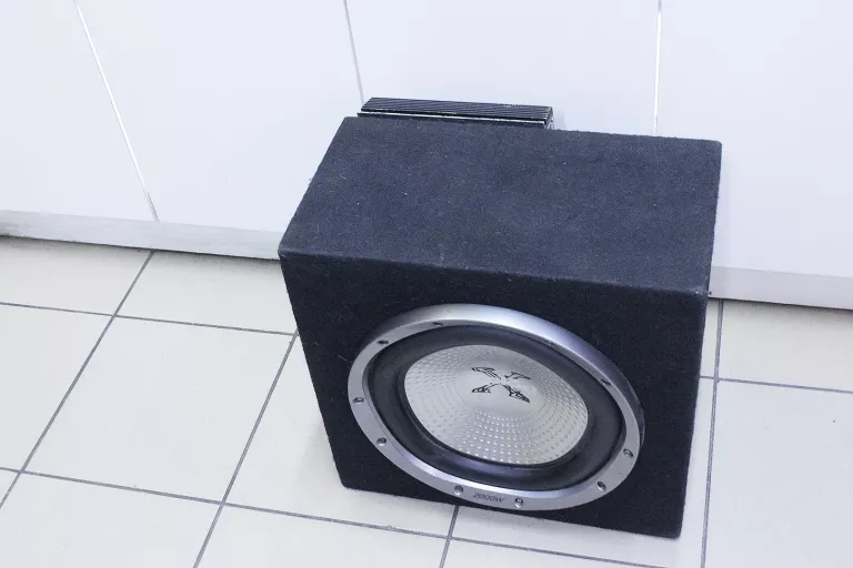 SOBWOOFER SAM. SONY XPLOD 2000W + WZMACNIACZ SPECTRON SPA4150