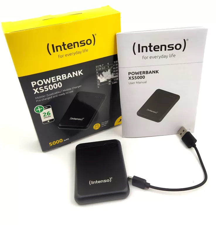 INTENSO POWERBANK 5000 KOMPLET