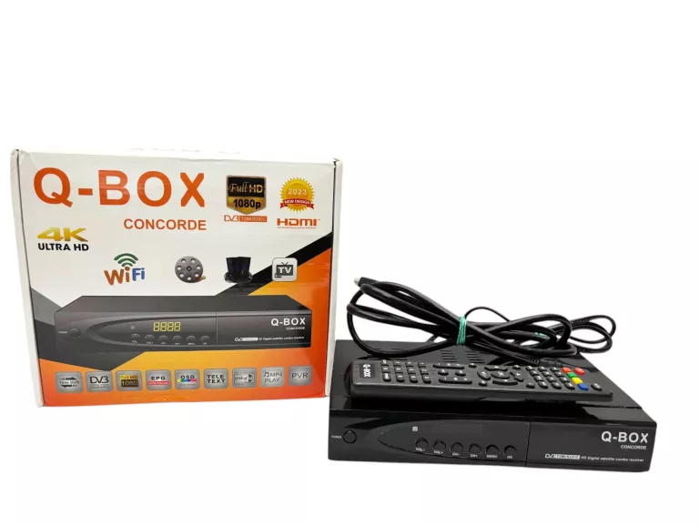 DVB-T2 DVB-S2 Q-BOX CNCORDE