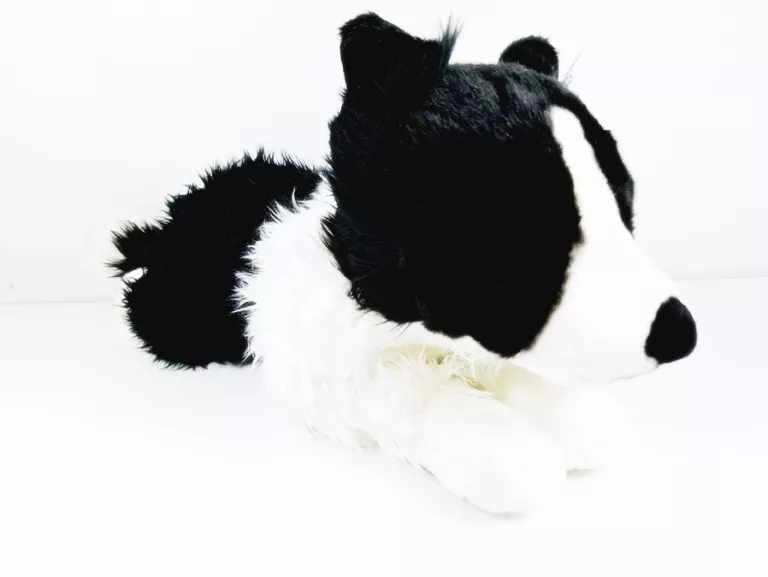 MASKOTKA UNI-TOYS PLUSZAK BORDER COLLIE CZARNO-BIAŁY PIESEK 64CM