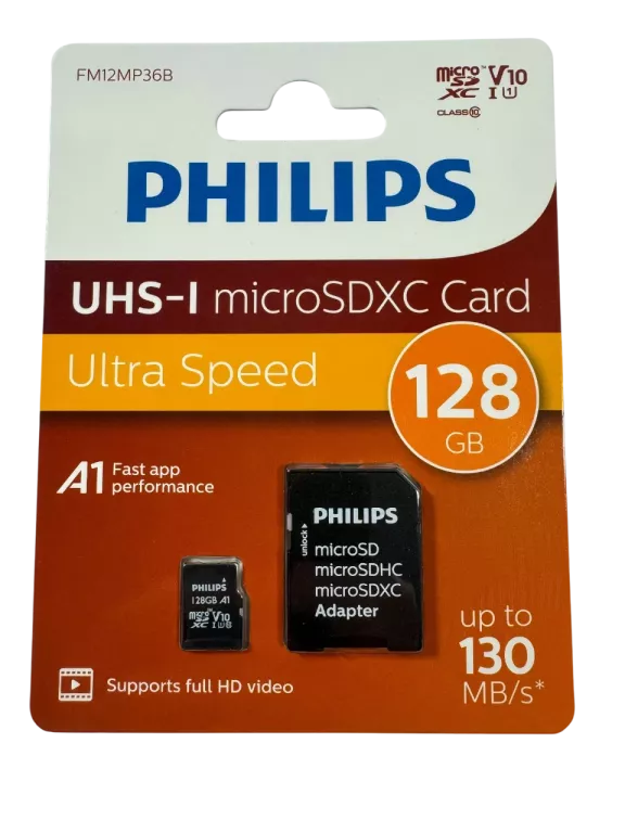 KARTA PAMIECI PHILIPS 128GB FM12MP36B