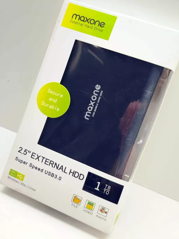 MAXONE SLIMSERIERS 1TB USB 3.0 MICRO-B DYSK