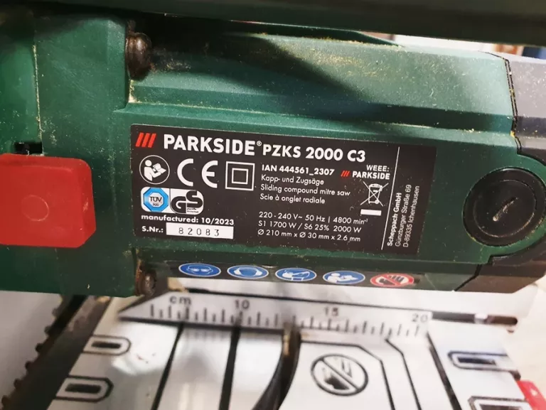 PIŁA UKOSOWA PARKSIDE PZKS 2000 C3 2000W