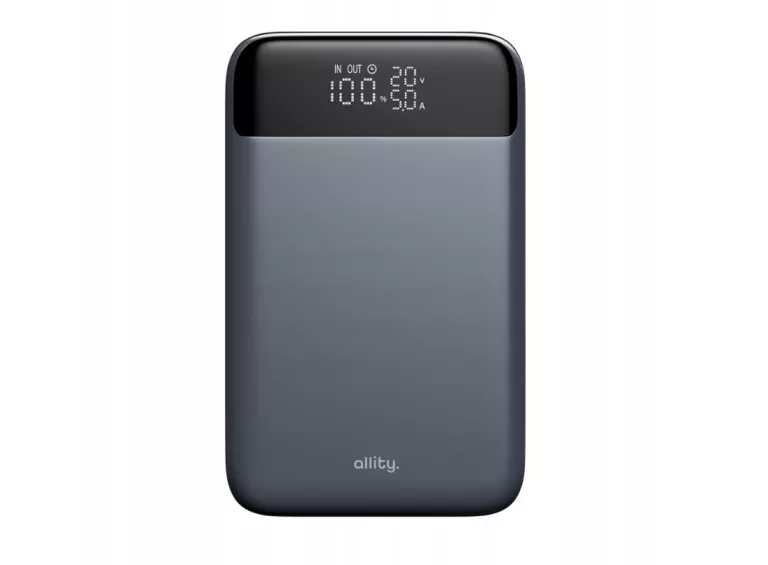 ALLITY POWERBANK DO LAPTOPA MOC 130W 19200MAH USB-C ALUMINIOWA OBUDOWA
