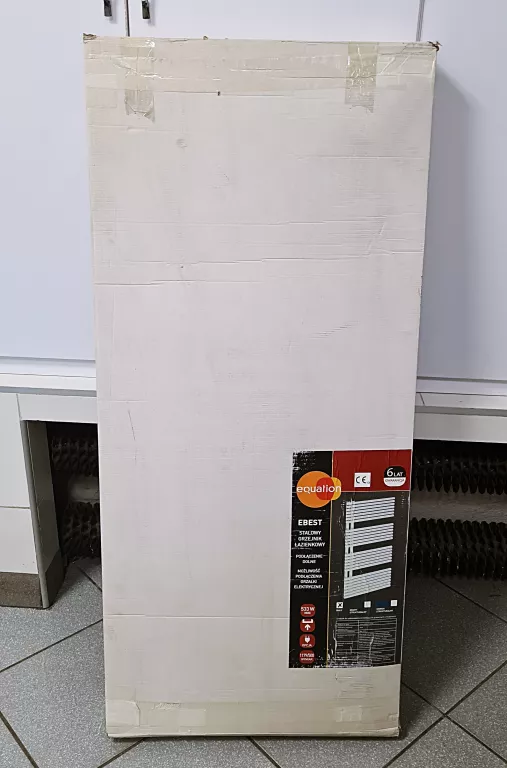 EQUATION GRZEJNIK EBEST 50X117.9 CM BIAŁY 533W ROZ 5CM 10 BAR
