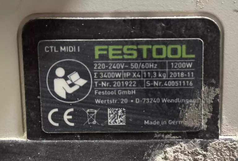 ODKURZACZ FESTOOL CTL MIDI 1 PRZEWODOWY