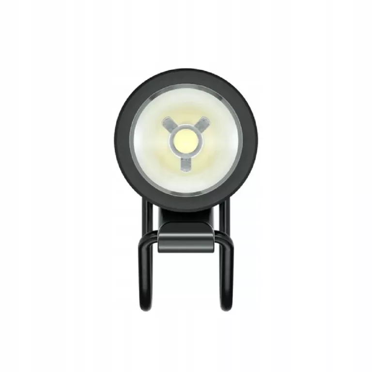 LAMPKA ROWEROWA PRZEDNIA KRÓTKA KNOG PLUG FRONT 250 LM CZARNA