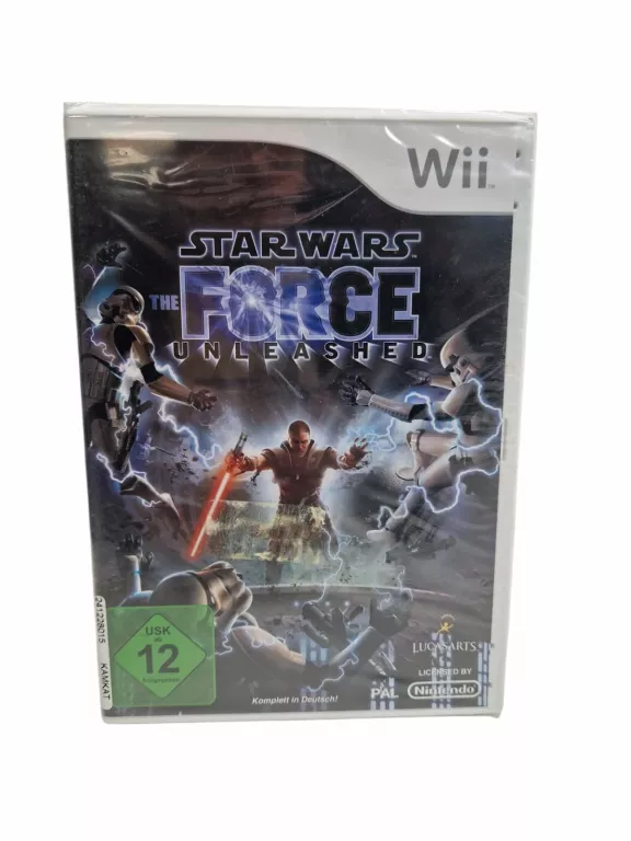 GRA NA NINTENDO WII STAR WARS THE FORCE UNLEASHED W FOLII